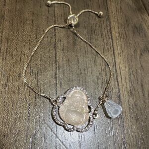 Elegant Gold Buddha Bracelet